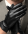 Trendy Genuine Leather Gloves