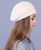 Rabbit fur Knitted Beret