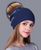 Real mink fur Knitted hat