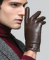 Wrist Buckle Goatskin Glove