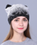 Kitty Rabbit fur wool beanie